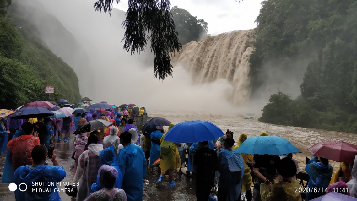 我的旅行回忆之贵州黄果树瀑布,初夏黄果树瀑布