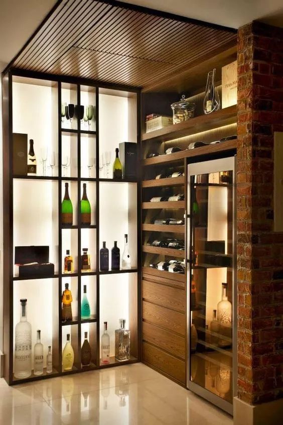 最简陋的小酒吧,家里有一个吧台酒吧