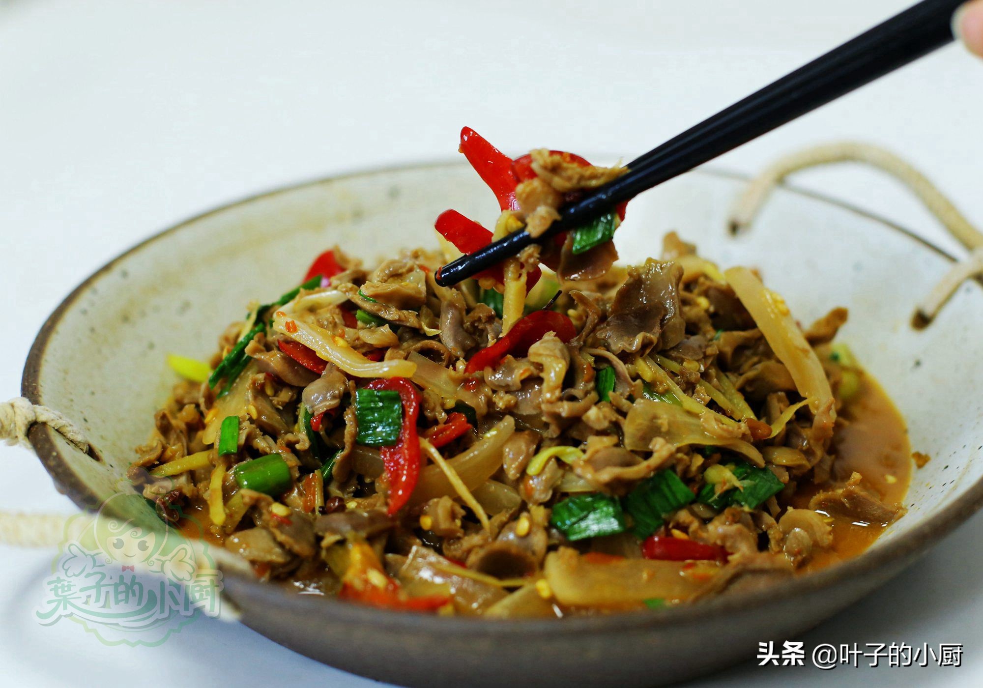 脆炒鸡胗,脆炒鸡胗教学视频