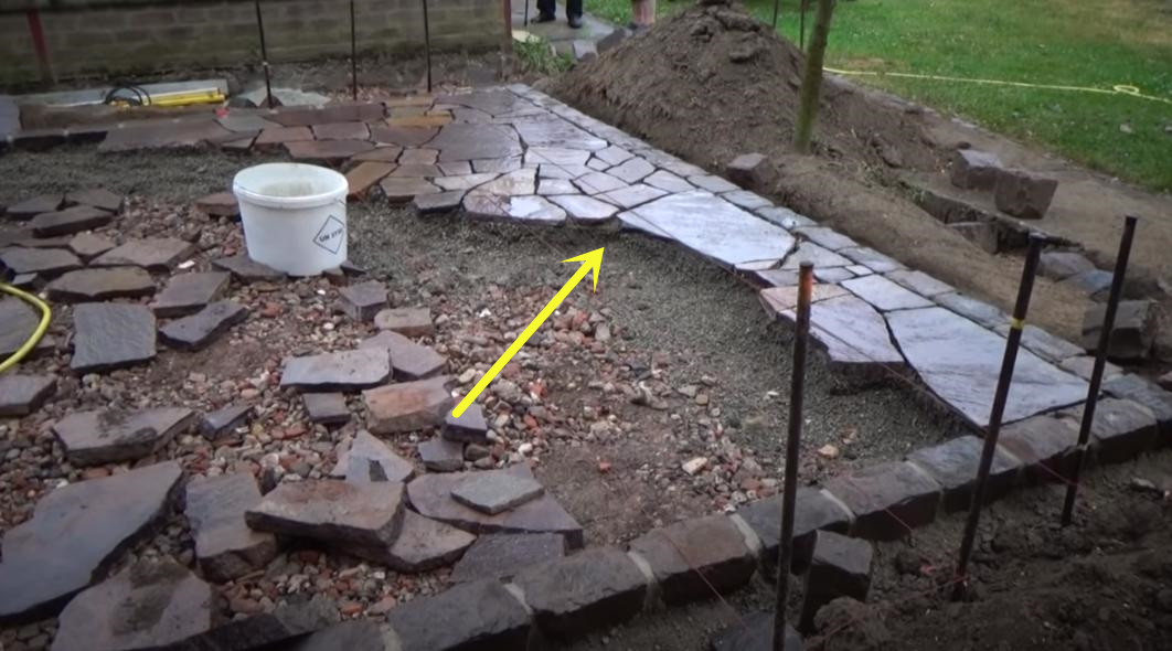 红砖与石板搭配铺庭院,如果你家有院子全集