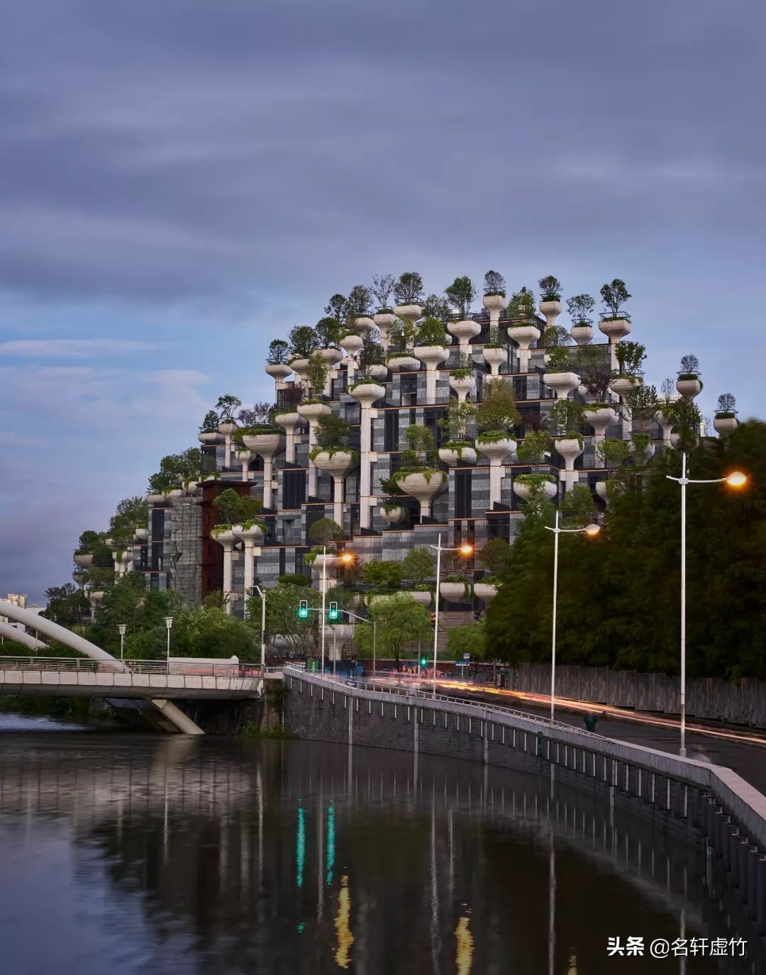 上海苏州河天安千树公园,天安千树苏州河畔空中花园