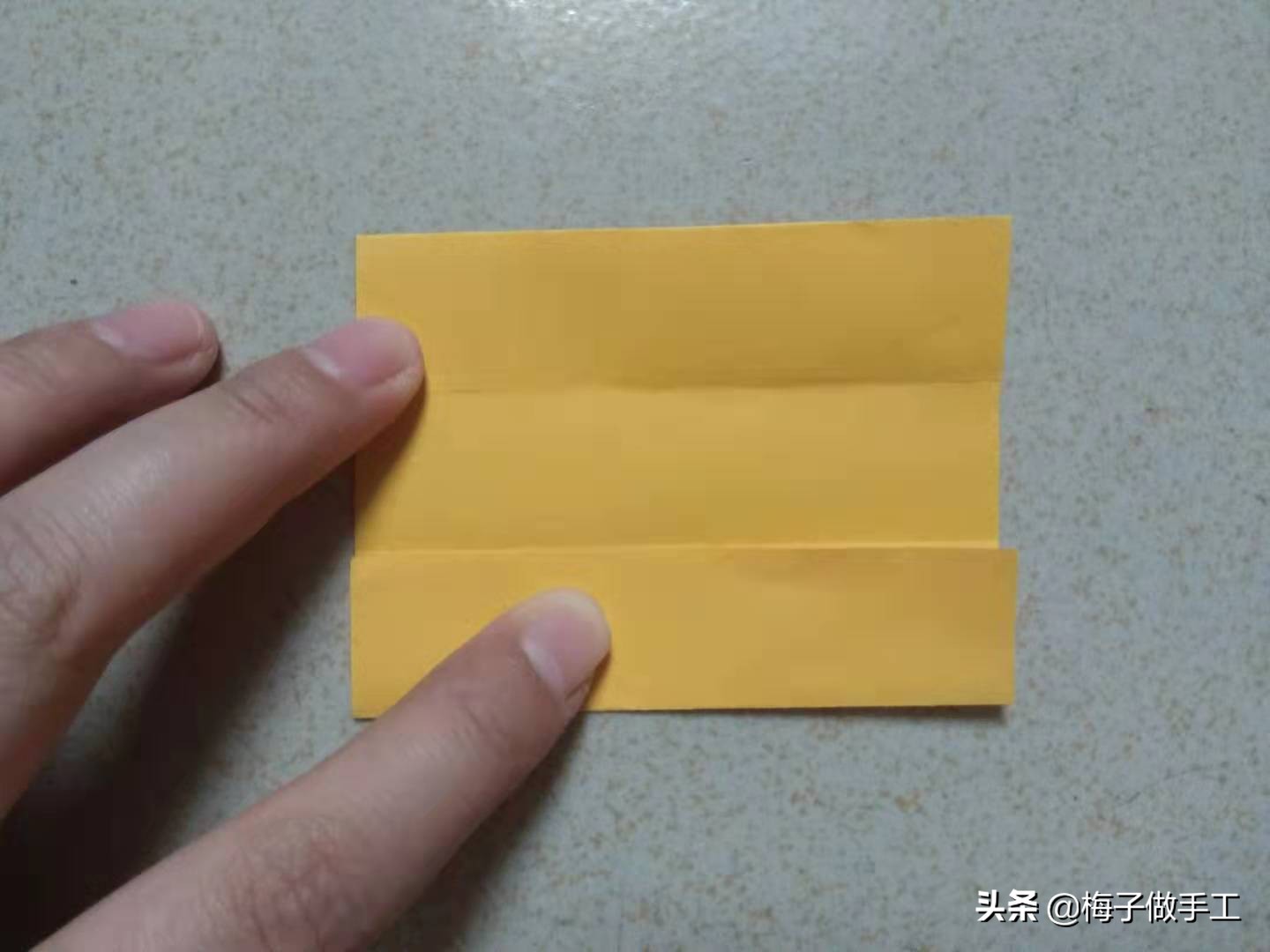 儿童手工折纸:沙发怎么折?桌子、椅子和沙发一套家具就是要整齐