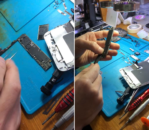 iphone7p拆主板教程,iphone7p主板坏了修一下要多少钱