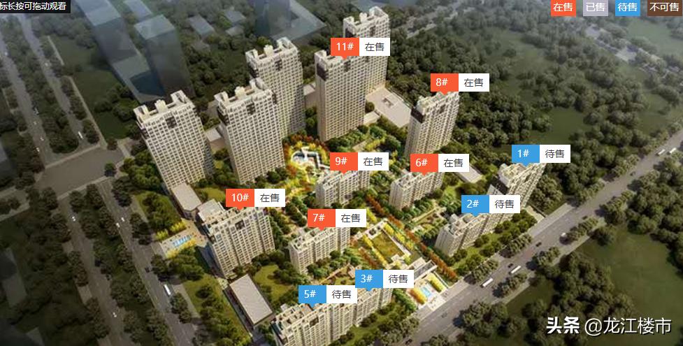 最高2万8！最低不到5千？哈尔滨最新房价地图！你想买哪里？