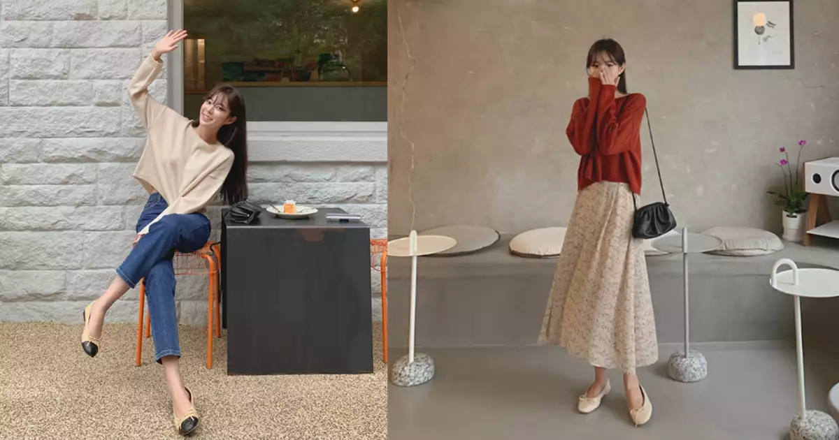 小个子韩国秋天穿搭,韩国美女秋天穿搭