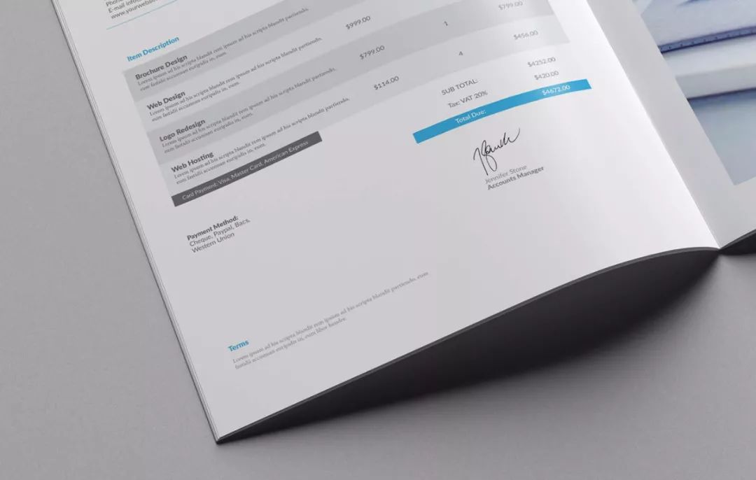 简约大气的企业宣传册／画册设计精选