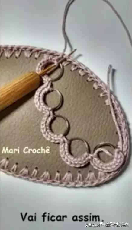 旧鞋底改造钩针鞋教程,手工钩鞋教程春夏季椰子鞋