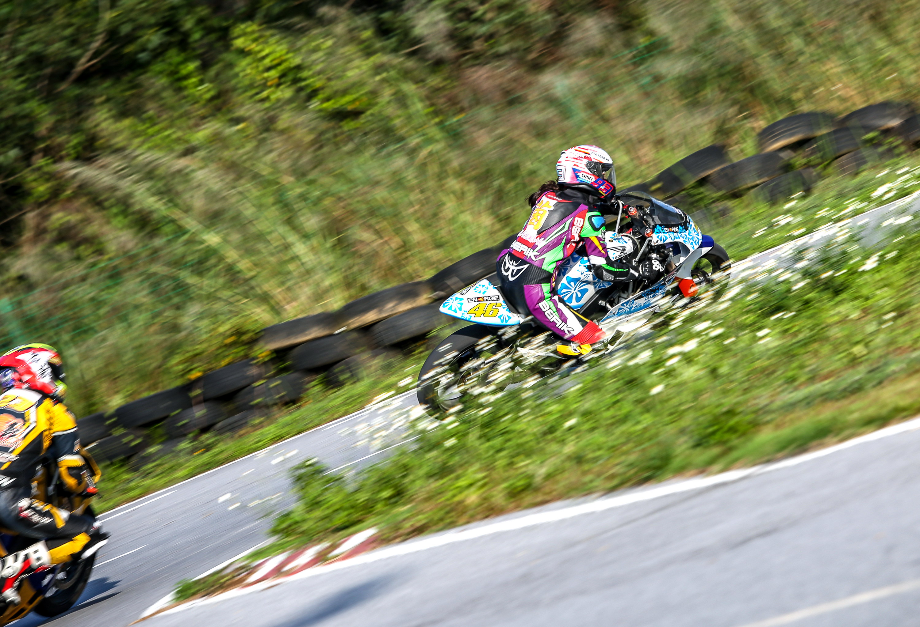 大河马赛车场试车,大河马赛车场摩托车比赛