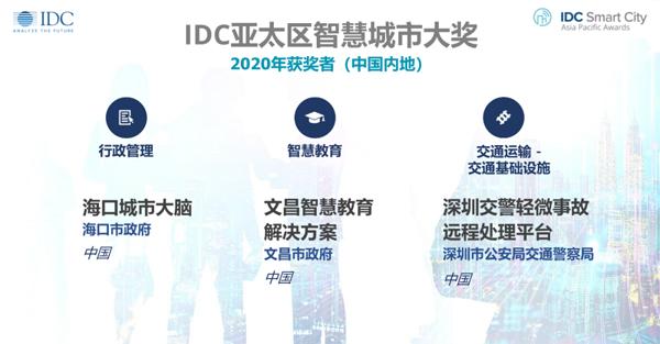idc智慧城市,idc大奖
