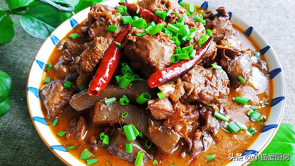 香辣魔芋烧鸭最正宗的做法,家常魔芋烧鸭超级下饭