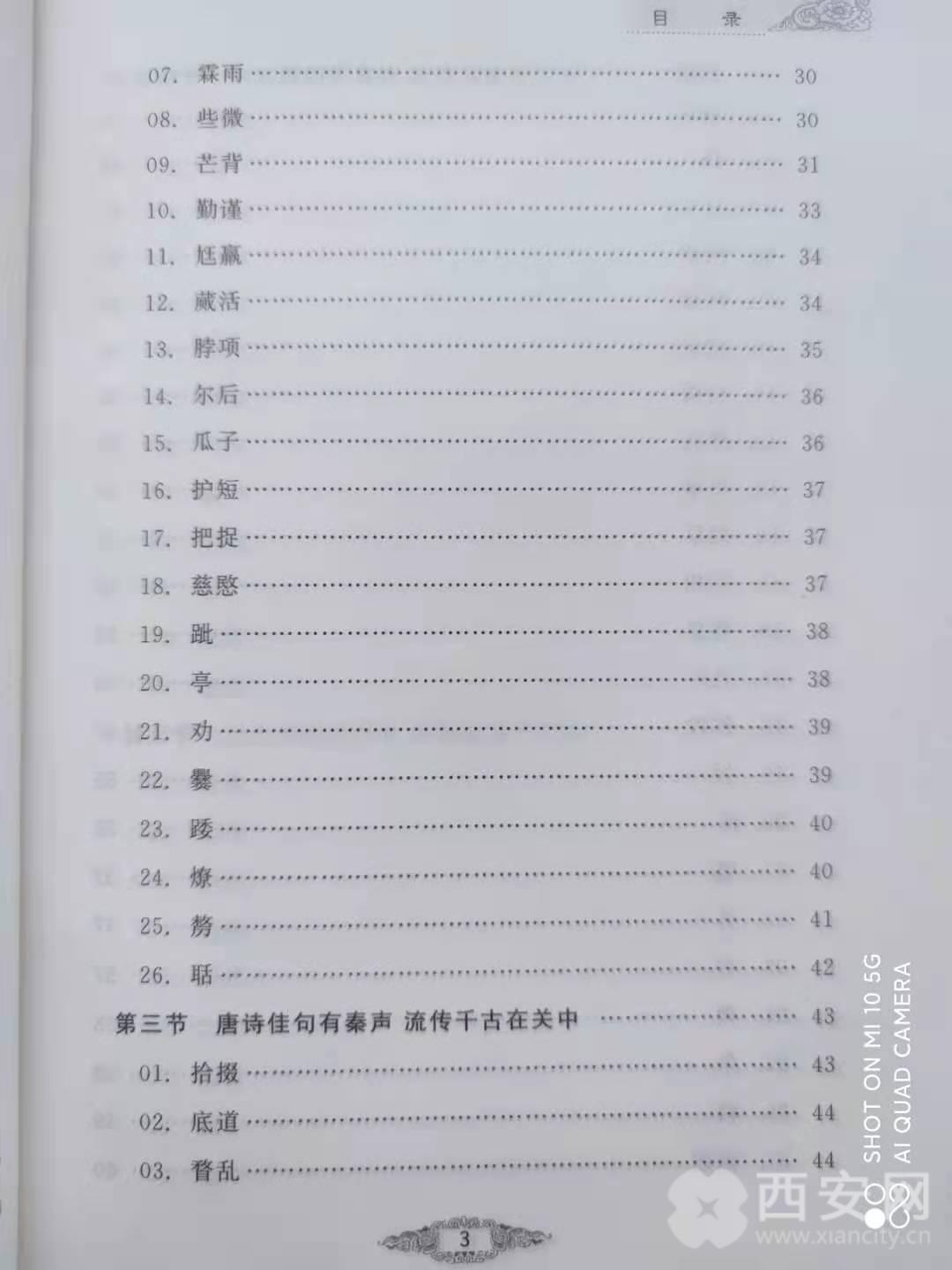 西安方言和关中话,《西安方言文化溯源》