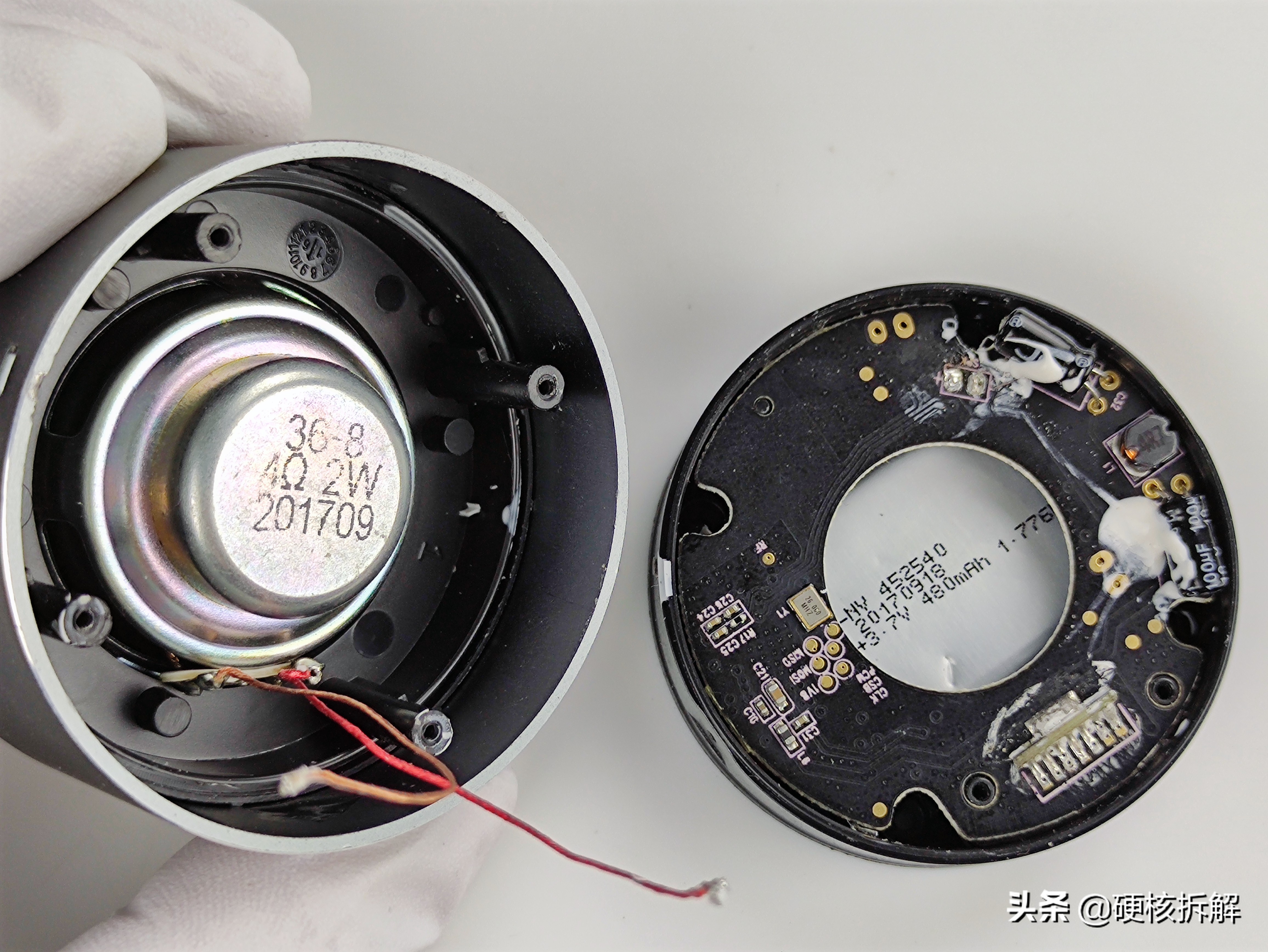 小米air2s耳机拆解更换电池,小米蓝牙音箱电池版