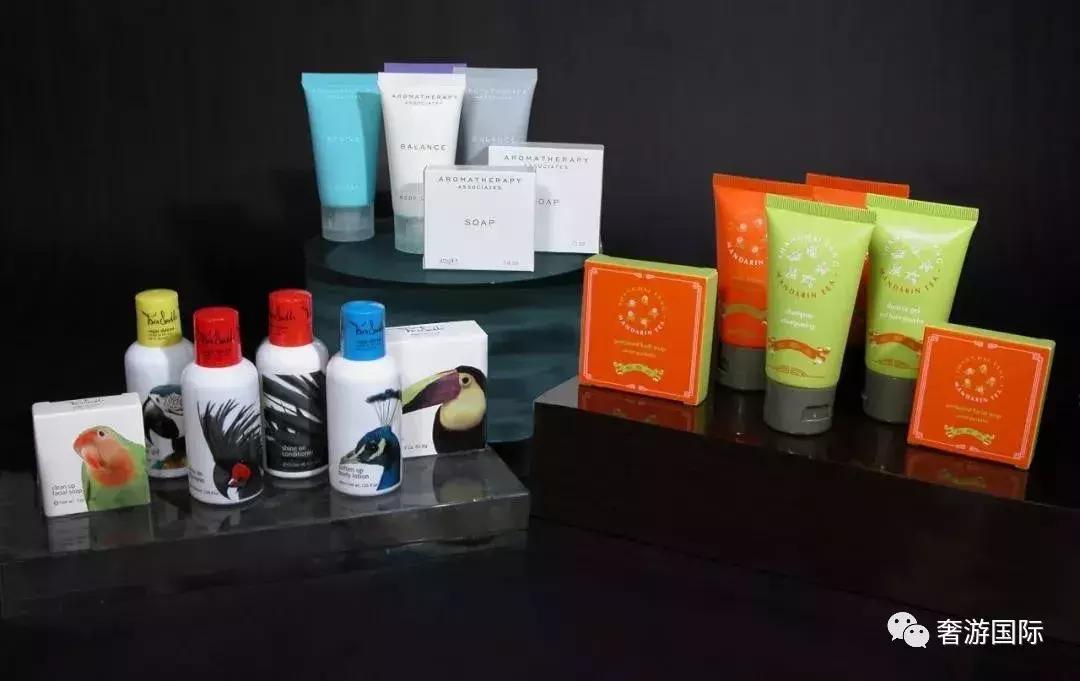 高档奢侈的洗护用品,奢华酒店的洗护用品