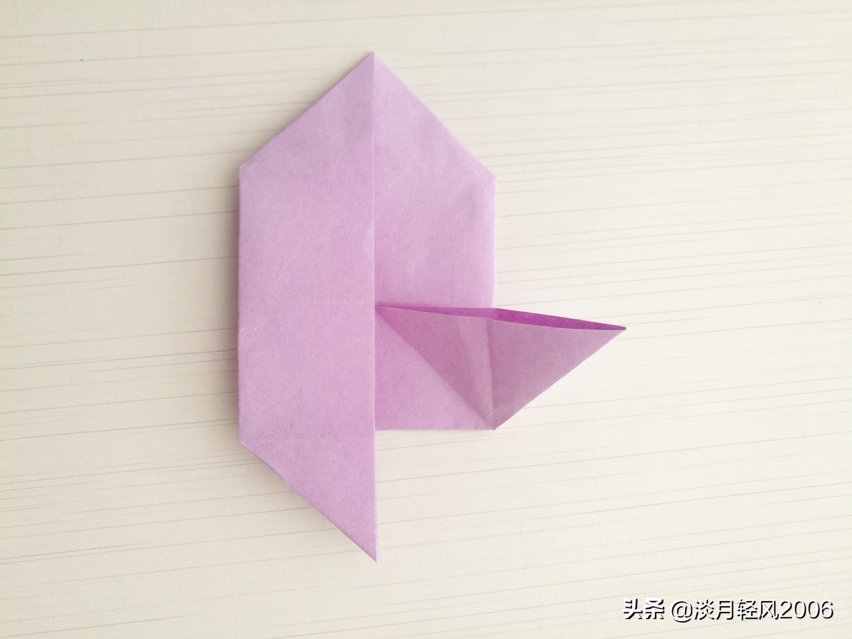 小花篮的折法手工,自制可爱的小花篮折纸