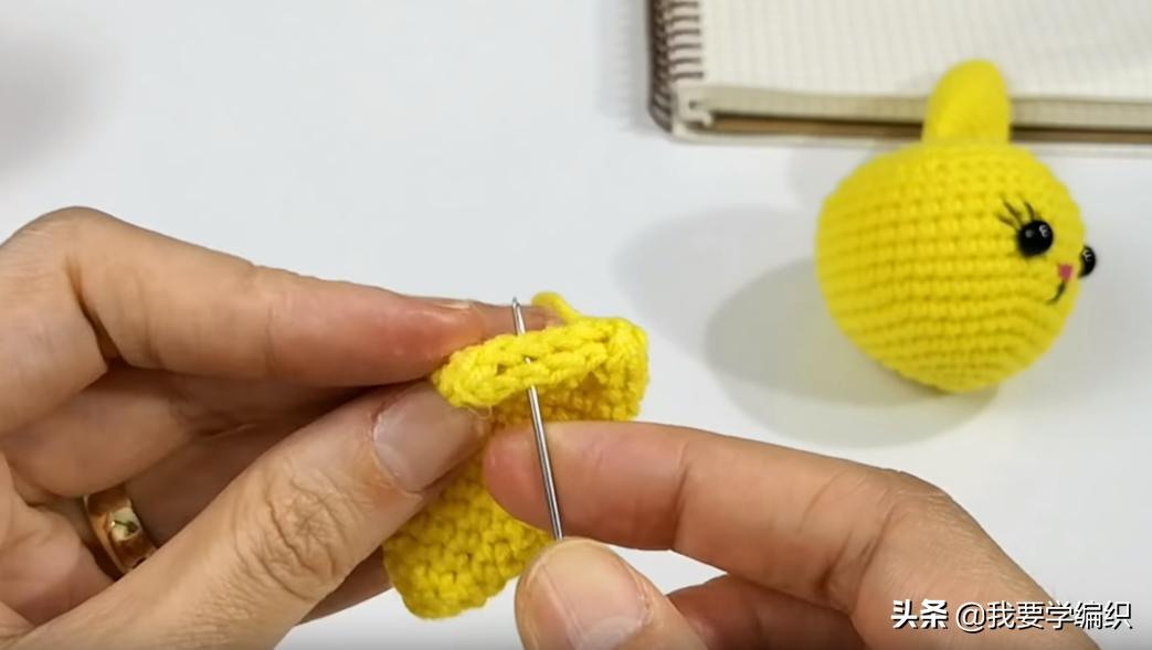 简单又精致的兔子挂饰,钥匙扣的毛茸茸兔子挂件教程