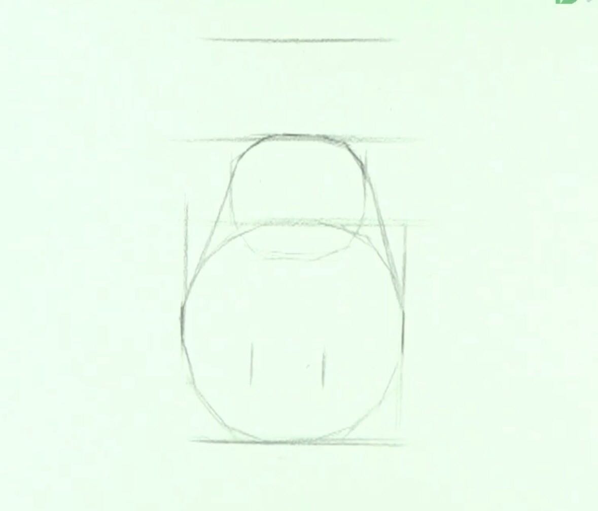 龙猫宫崎骏撑伞画画,宫崎骏动漫龙猫场景手绘铅笔