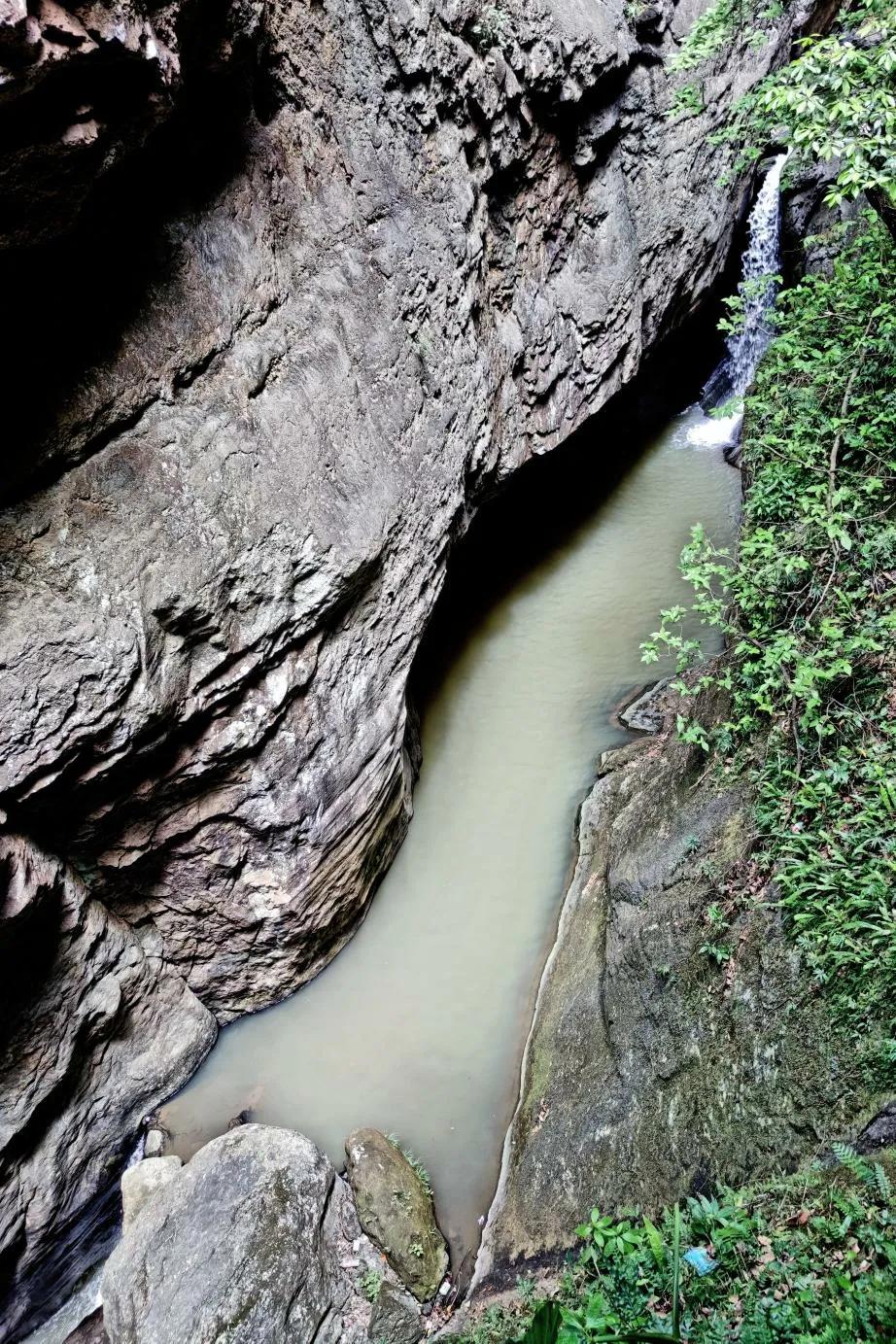 福州永泰百漈沟攻略,百漈沟天坑彩虹