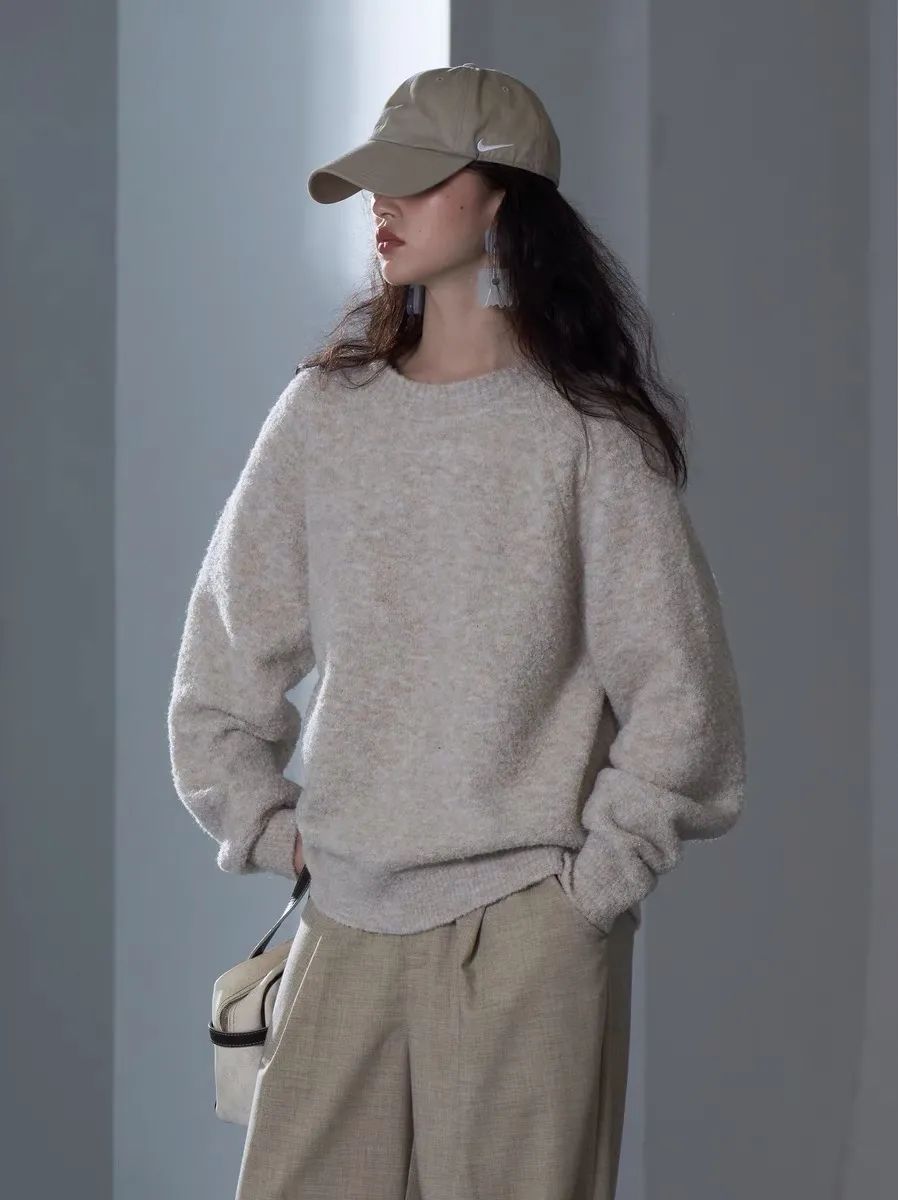 没有什么比羽绒更温暖,同样是温暖感十足的毛衣