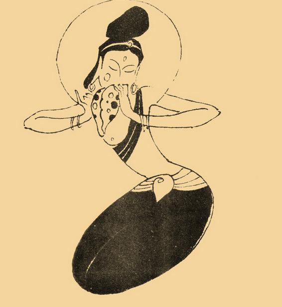 壁画中国传统文化简单点,围墙绘画壁画图案大全