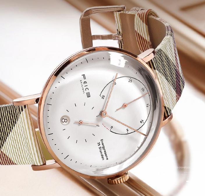 女式装饰大手表,女款手表大表盘潮流百搭