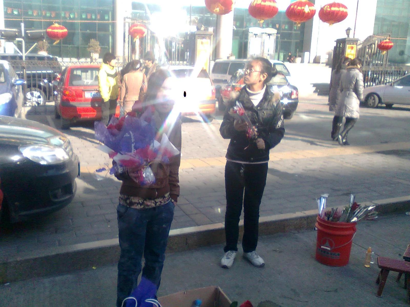 榆林城区街拍,陕西榆林街拍