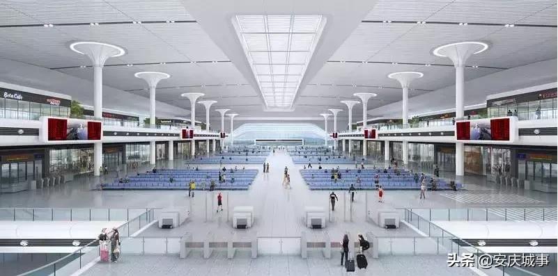 新安庆西高铁站效果图,新安庆西站最新消息