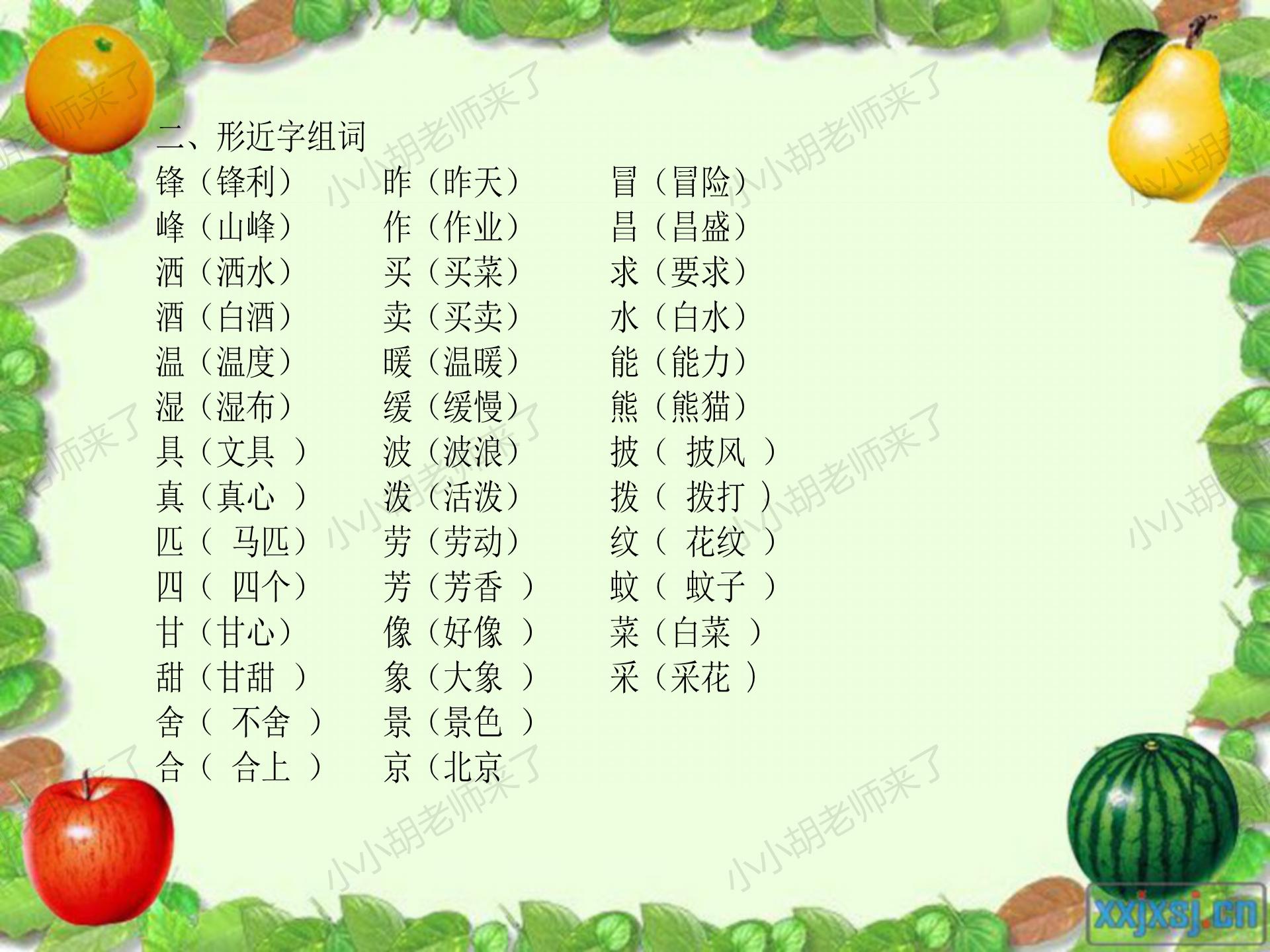 部编版二年级下册语文写作要点,部编小学语文二年级第二单元总结
