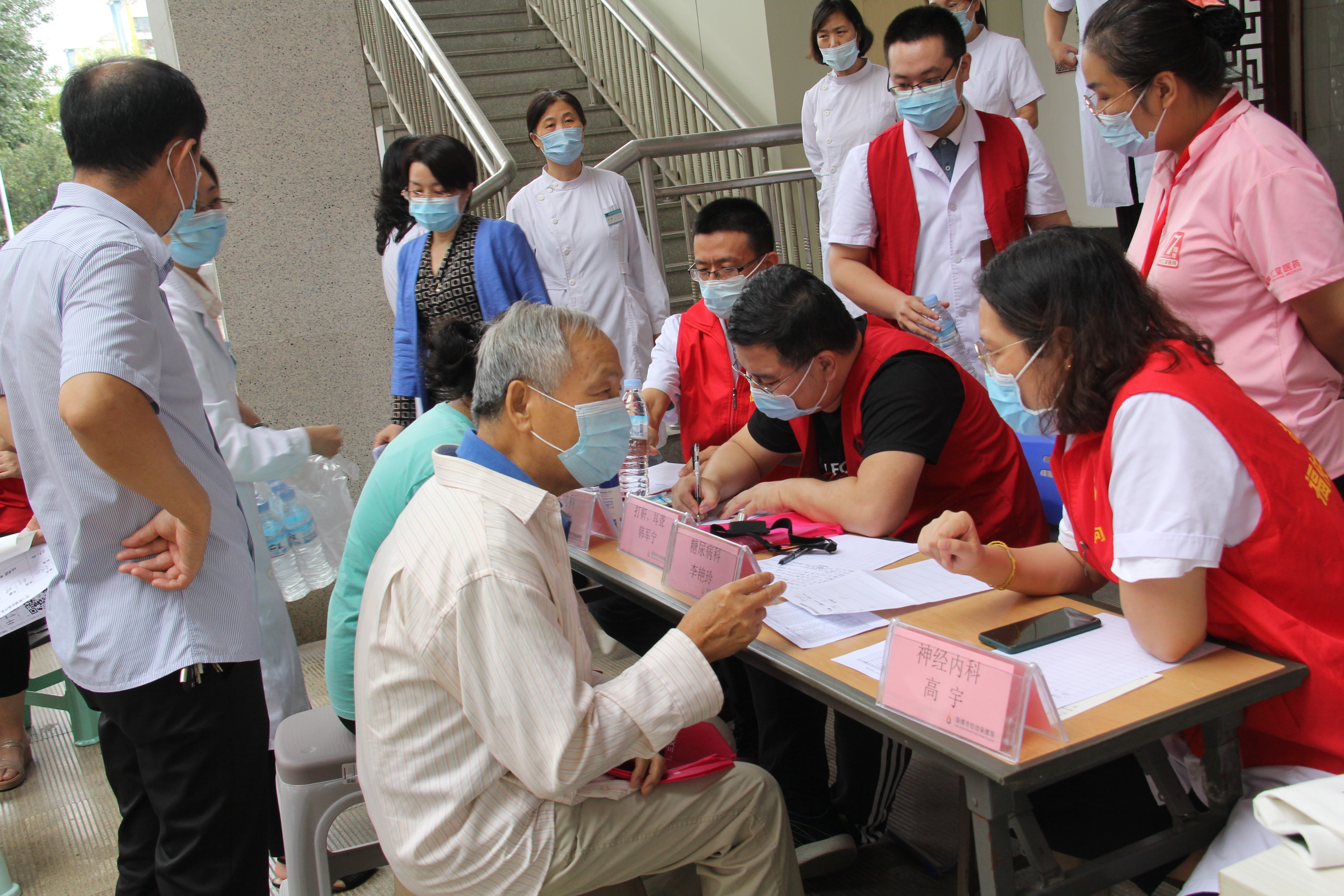 淄博宏仁堂社区卫生服务站,医共体协作惠民生义诊活动暖人心