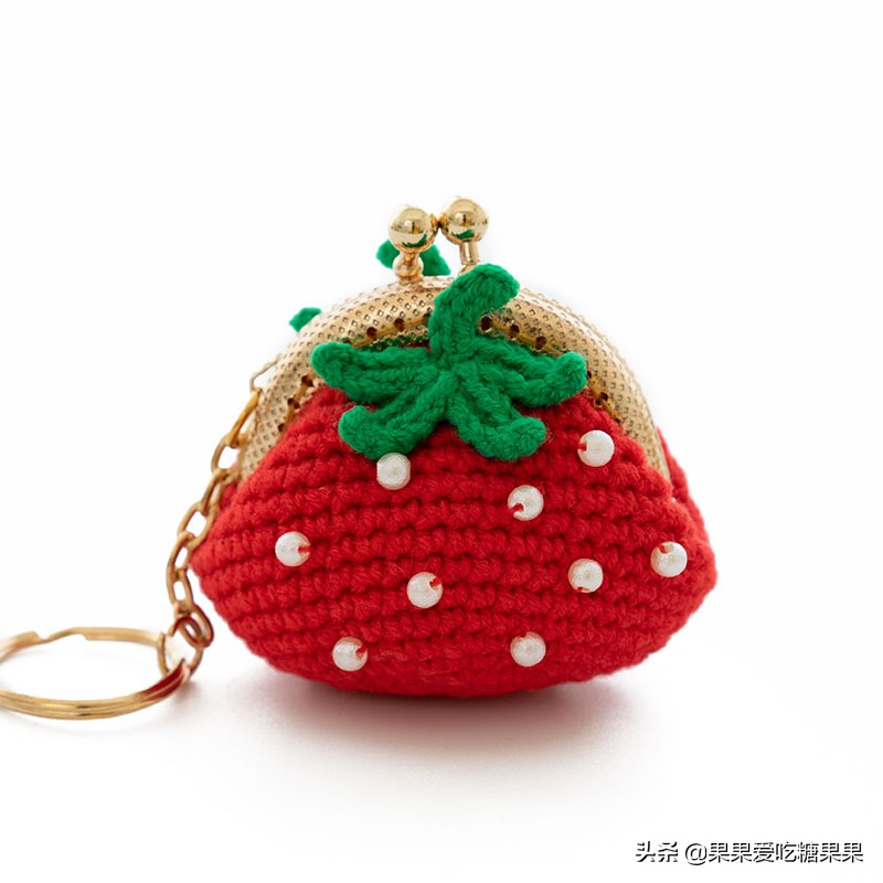让人爱不释手的手工编织零钱包，迷你卡通造型口金包，附图解教程