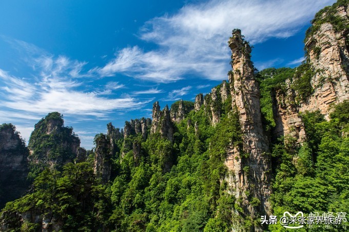 张家界武陵源天门山三日游团购,天门山森林公园张家界自由行攻略