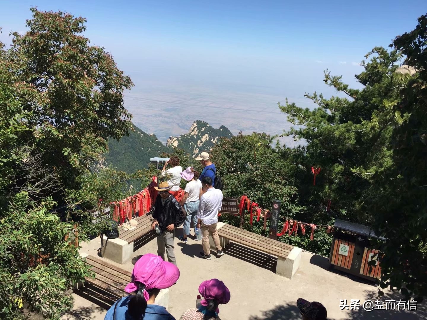 华山西峰索道你敢来吗,华山论剑奉陪到底