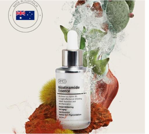 美妆巨头抢占美白市场澳洲RMD推出“黄金比例”烟酰胺精华液