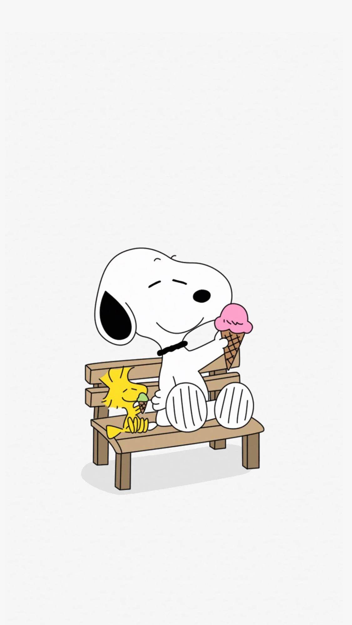 「史努比壁纸」史努比snoopy点赞收图