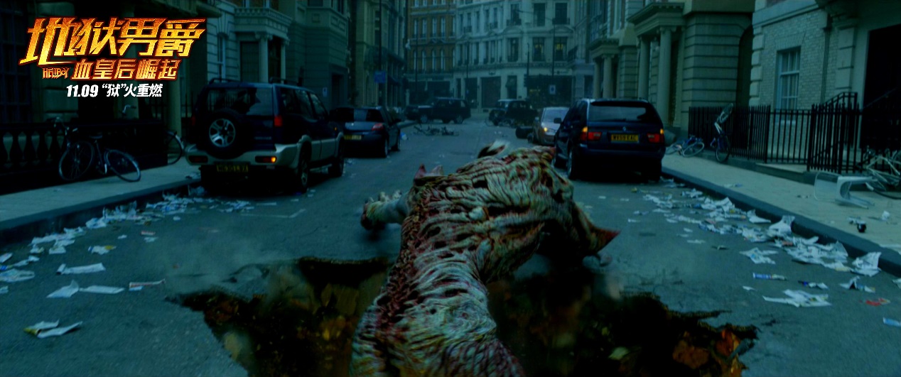 上映首日即拿下日票房冠军,地狱男爵票房