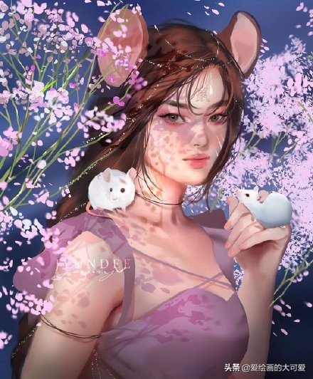 精美生肖拟人原画分享,想要的拿走啊,另附超实用大大笔刷