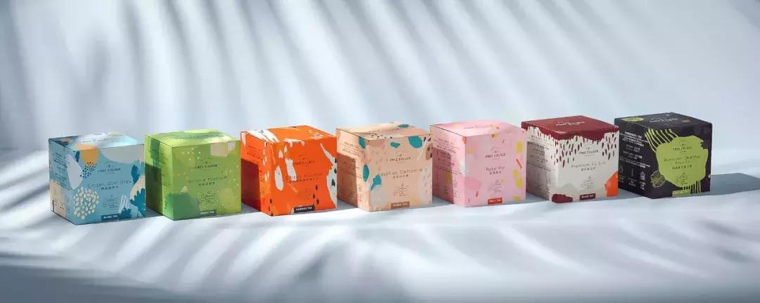 独特的茶包装,年轻高级感茶包装设计