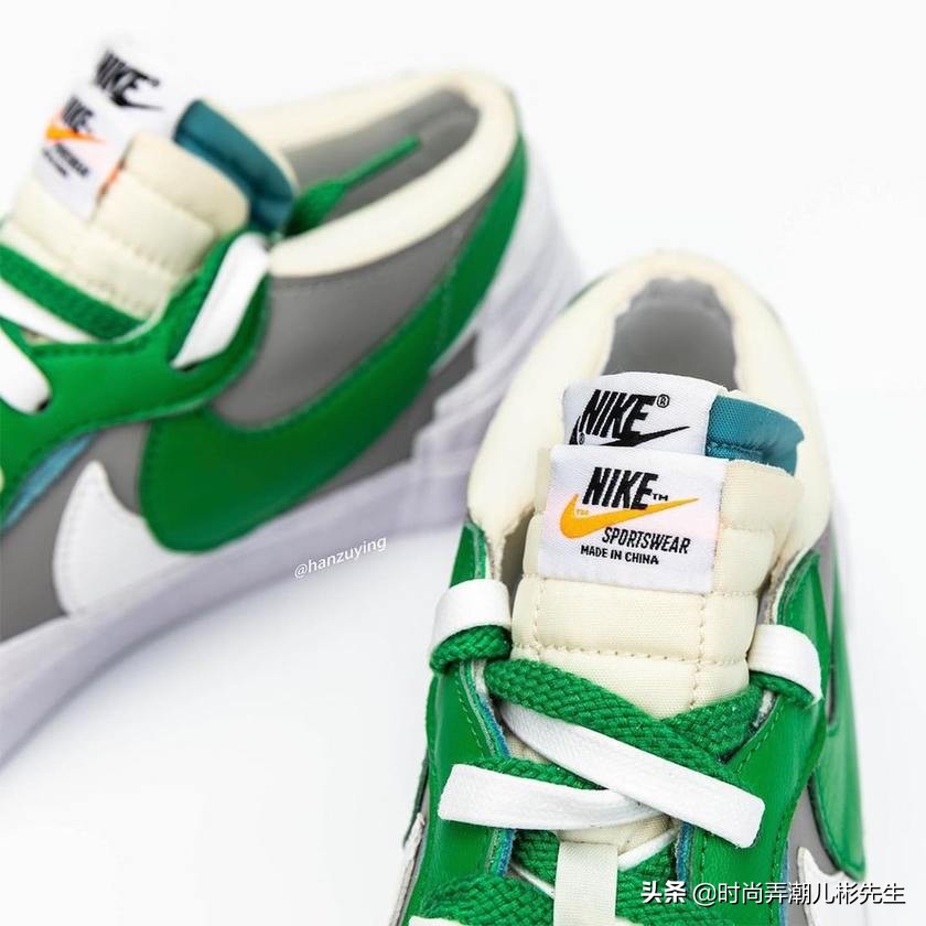 sacaixnikeblazerlow白橙,sacaixnike测评