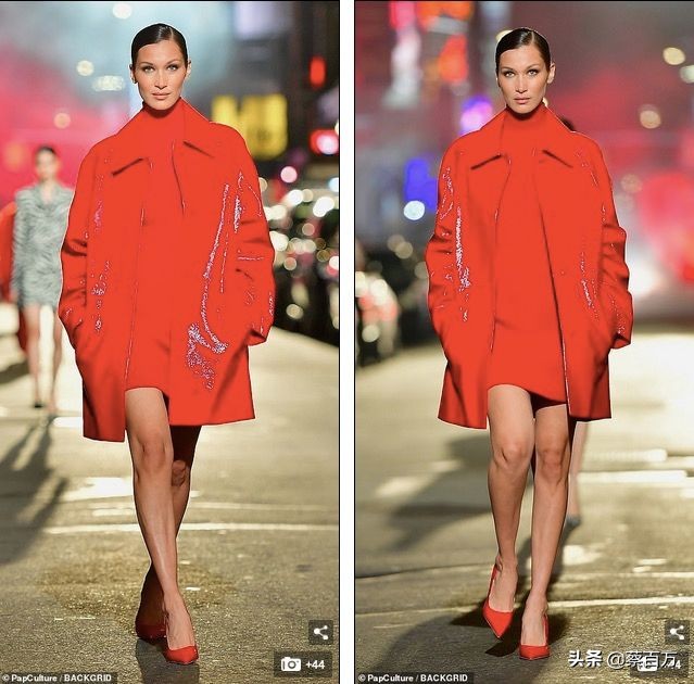 贝拉伊莲娜走秀,贝拉伊莲娜范思哲走秀