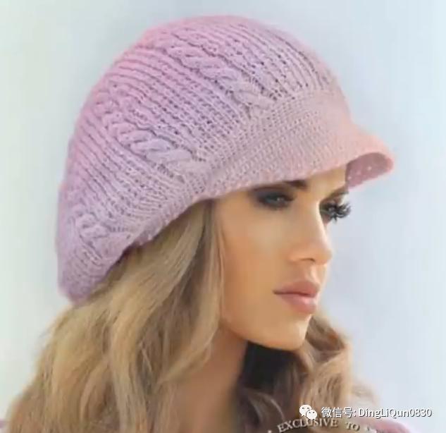 针织冬天的帽子,冬天针织帽子
