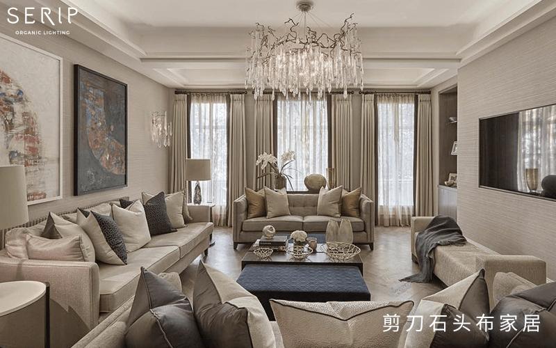 欧式水晶吊灯效果图,欧式水晶吊灯优缺点