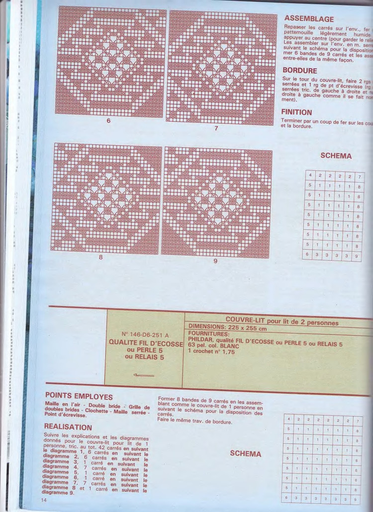 有漂亮的台布钩针图解吗,钩针编织桌布盖巾教程