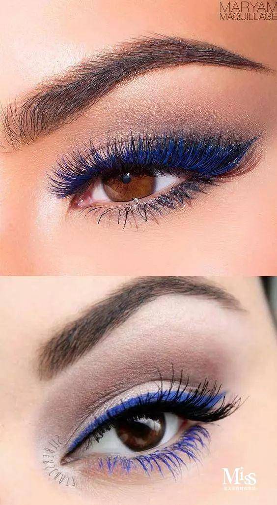 很多品牌推出各种颜色的睫毛膏,却孤零零地躺在专柜里无人问津