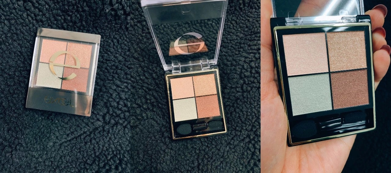 kate眼影和excel眼影哪个好用,kate2015新款五色眼影