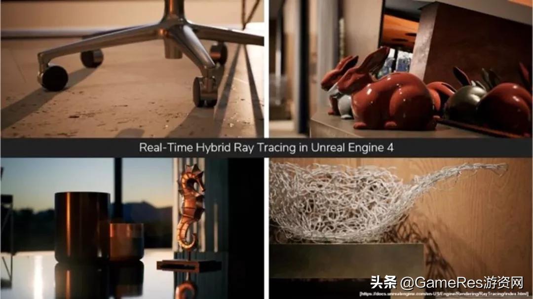 实时光线追踪技术动画对比 (地铁逃离将采用实时光线追踪技术)