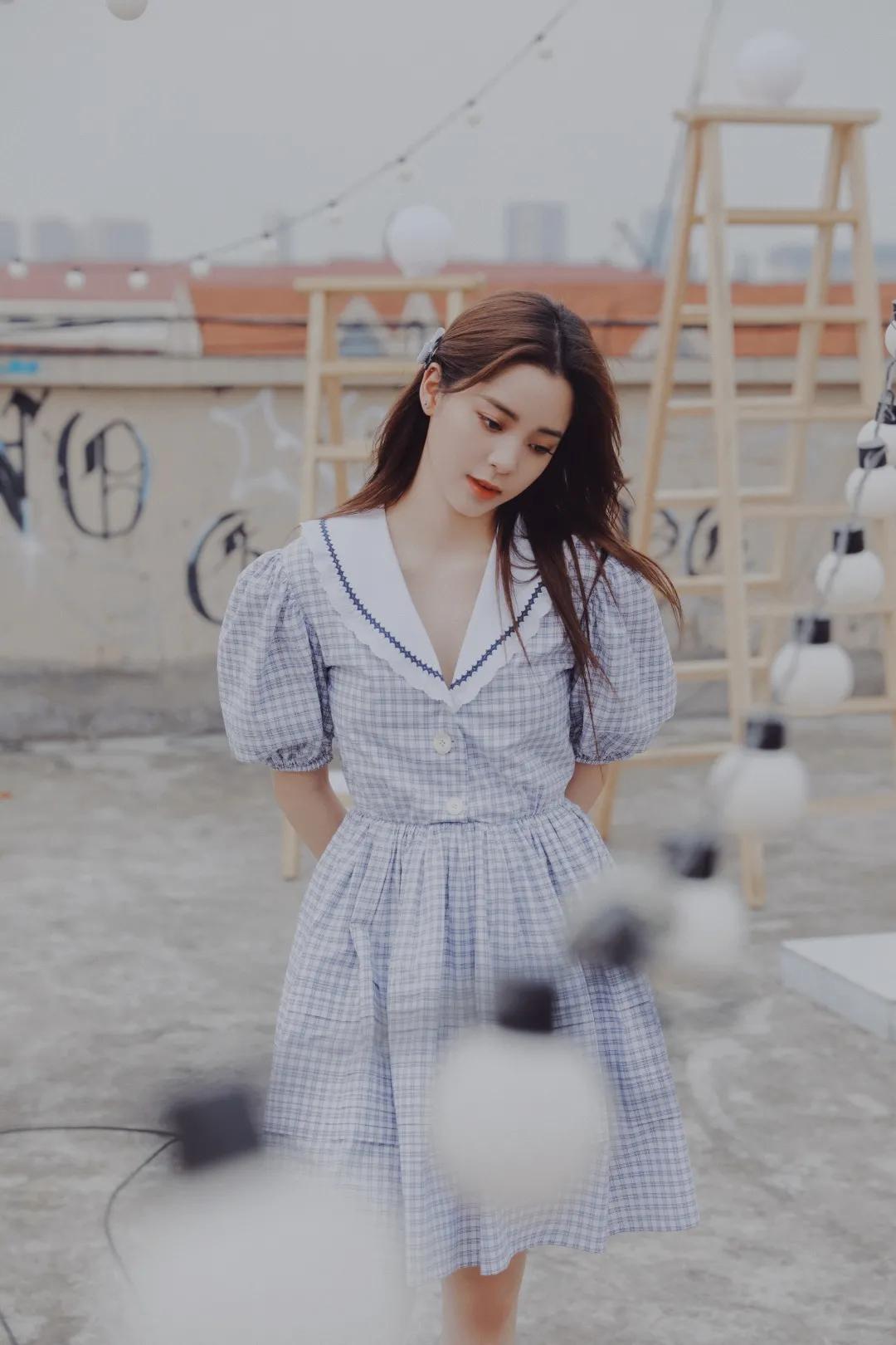 最火的泡泡袖上衣穿搭秋冬,夏天泡泡袖设计感小众上衣