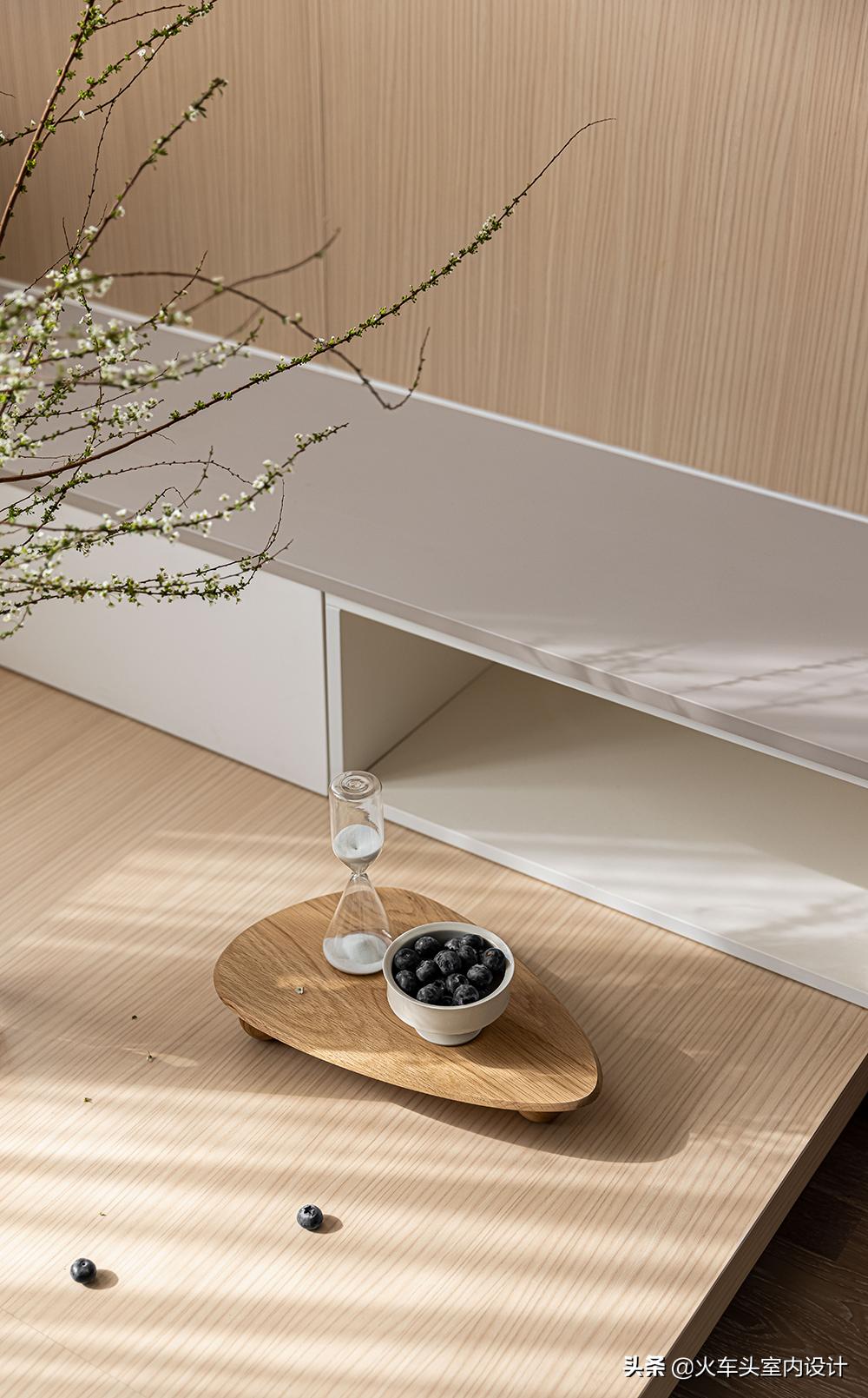 餐边柜设计效果图现代简约高级,简约设计高端制作