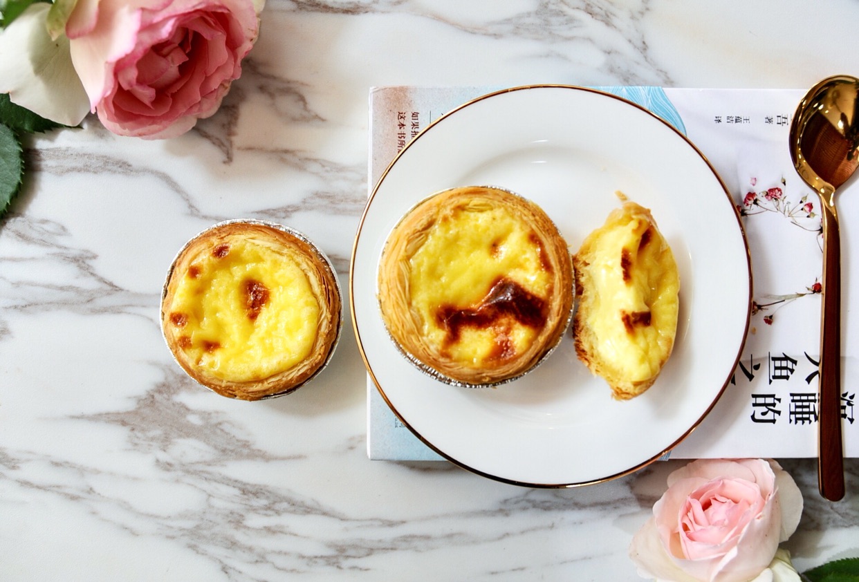 ​孩子爱吃蛋挞，自己在家也能做，经济实惠，比买的好吃