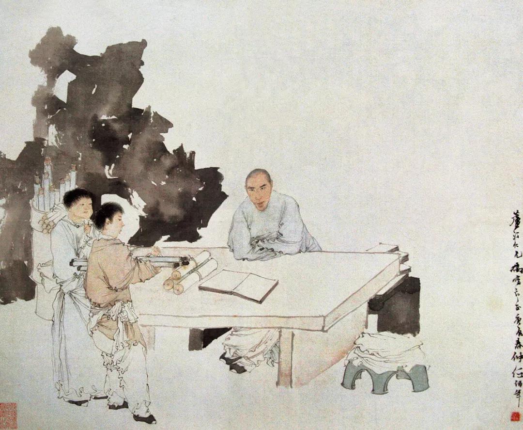 任伯年人物写意画 (任伯年写意人物作品鉴赏)