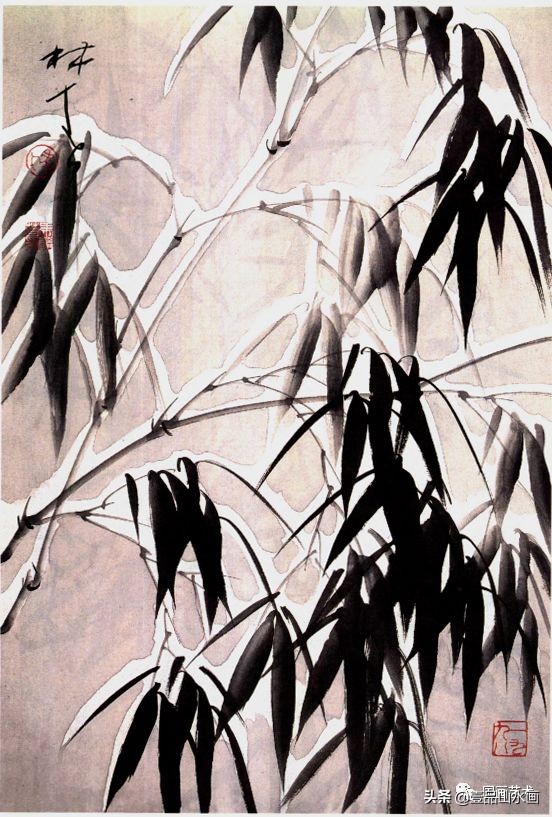 图文教程竹子画法,怎么画竹最简单最好看