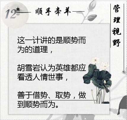 胡雪岩做生意一要靠钱二要靠人,胡雪岩经商处世36计图片